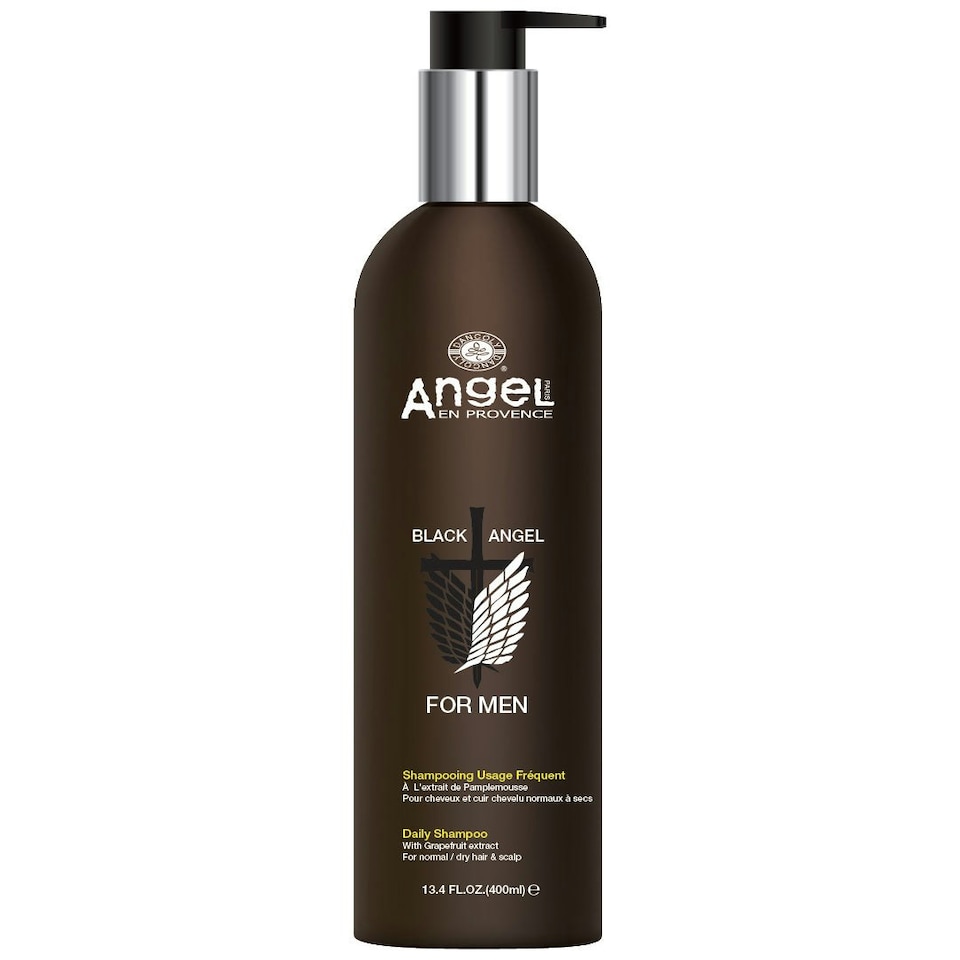 image 1 of Angel En Provence Black Angel For Men Daily Shampoo 400ml