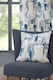 image 5 of Bamford - Fully Lined Abstract Curtains - Eyelet - Polycotton (Cobalt, 90'' x 90'' - 229cm x 229cm (Pair)) | Blue | Cobalt | (W) 228cm x (L) 228cm