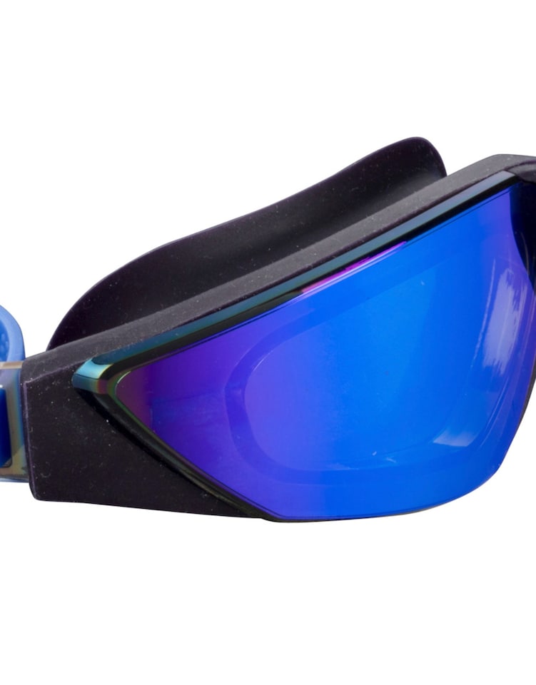 image 1 of Fashy Splash II Mirrored Adult Swim Goggles - Blue/Black