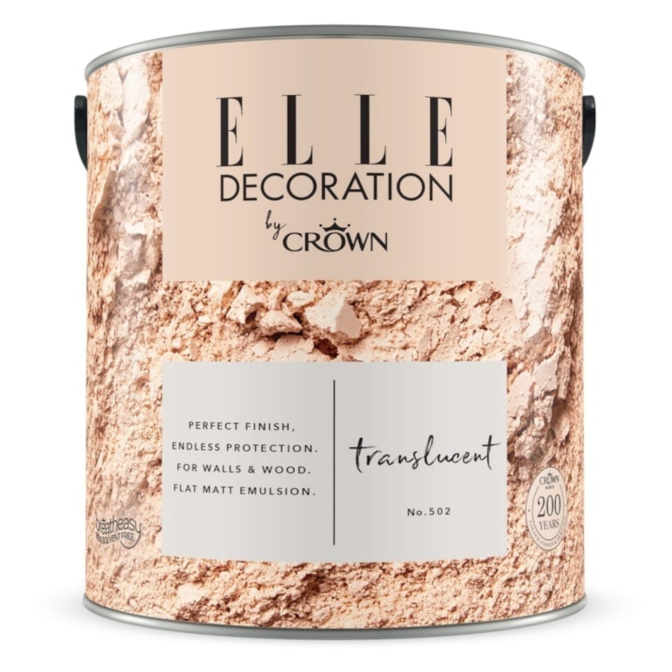 image 1 of Elle (Crown) Flat Matt Transluscent (502) 2.5L