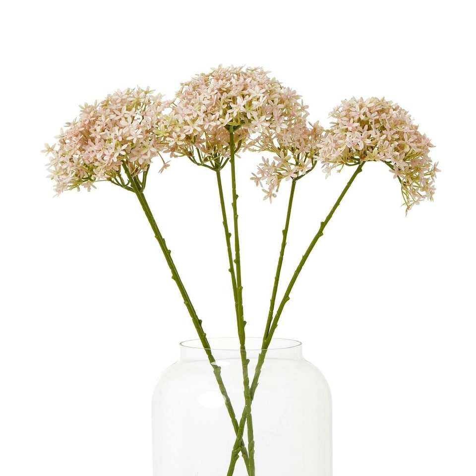image 1 of Hill Interiors Hydrangea Artificial Flower - Pink - One Size