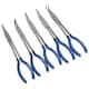 image 1 of 8" / 200mm Plier Pliers Set Combination Long Nose Cutters Soft Grip Handles 3pc