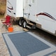 image 7 of The Rugs Outdoor Indoor Bordered Garden Patio Rug Weather Resistant | 200
