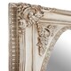 image 3 of Functional Champagne Finish Oval Border Wall Mirror, Timeless Mirror For Livingroom, Elegant Modern Mirror Silver