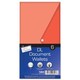 image 1 of Pack of 6 DL Clear Plastic Document Wallets Envelope with Stud Closing Button