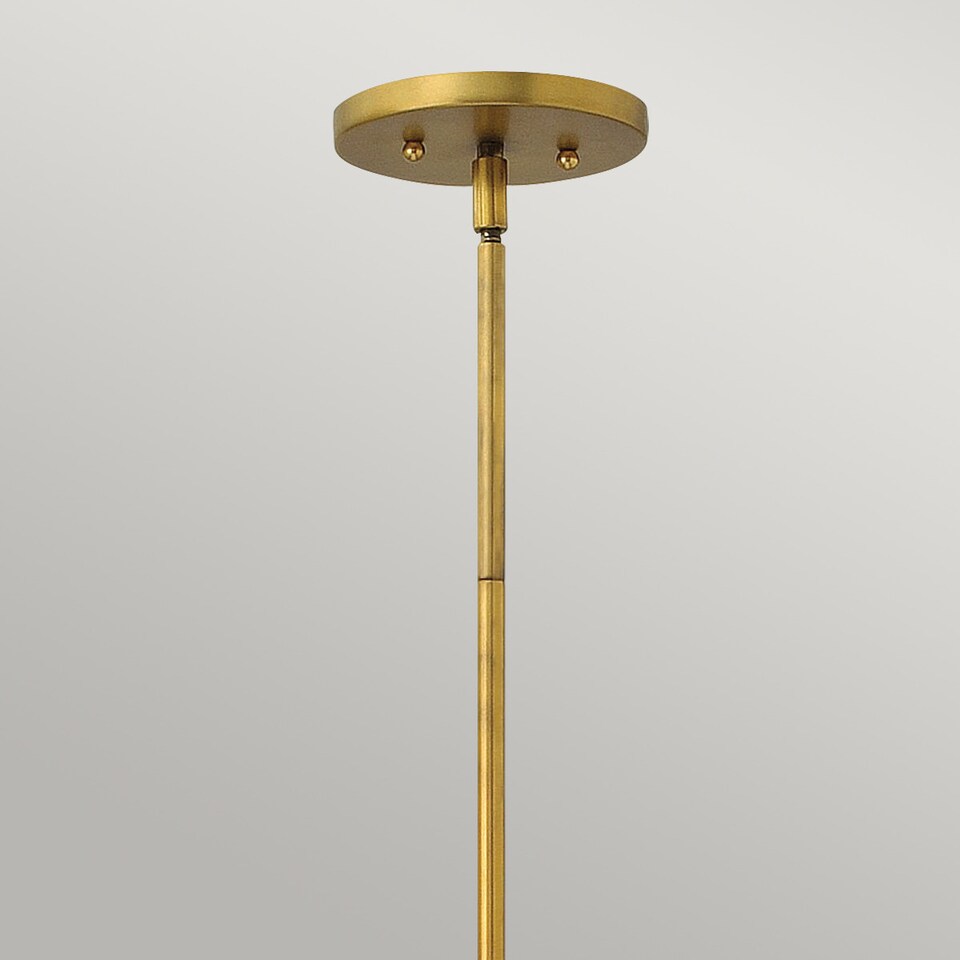 image 1 of Zelda 1 Light Ceiling Mini Pendant Vintage Brass, E27