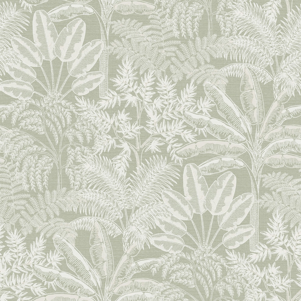 image 1 of Superfresco Easy Intrigue Sage Wallpaper Green | Green