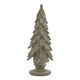 image 2 of Hill Interiors Spruce Tree Sculpture - Brown - 16cm x 6cm x 6cm