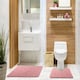 image 3 of Shades Collection 2 Piece Bath Set in Pink