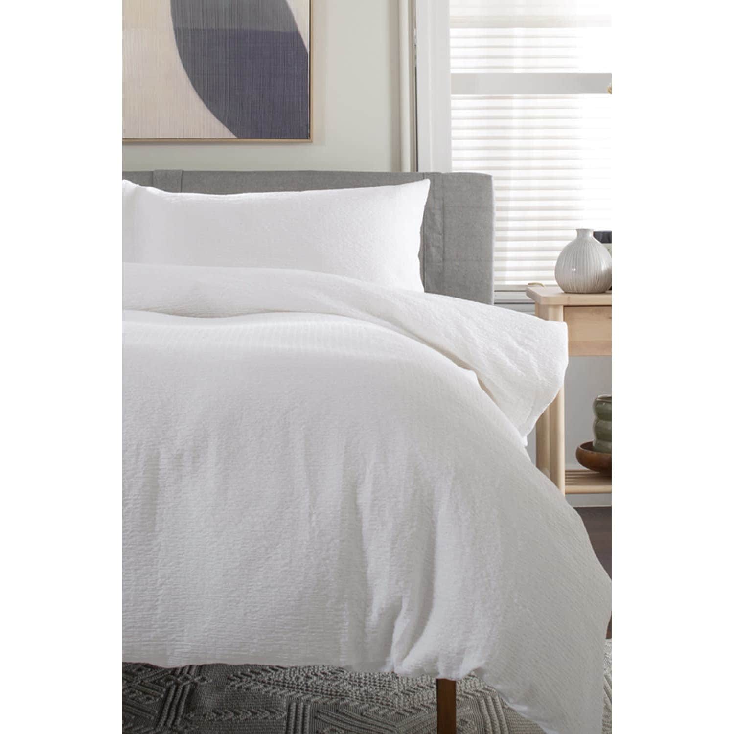 Luxury Cotton Duvet Cover Bedding Set Tilly Texture