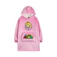 image 1 of Nintendo Girls Princess Peach Super Mario Blanket Hoodie - Pink - 9-13 Years