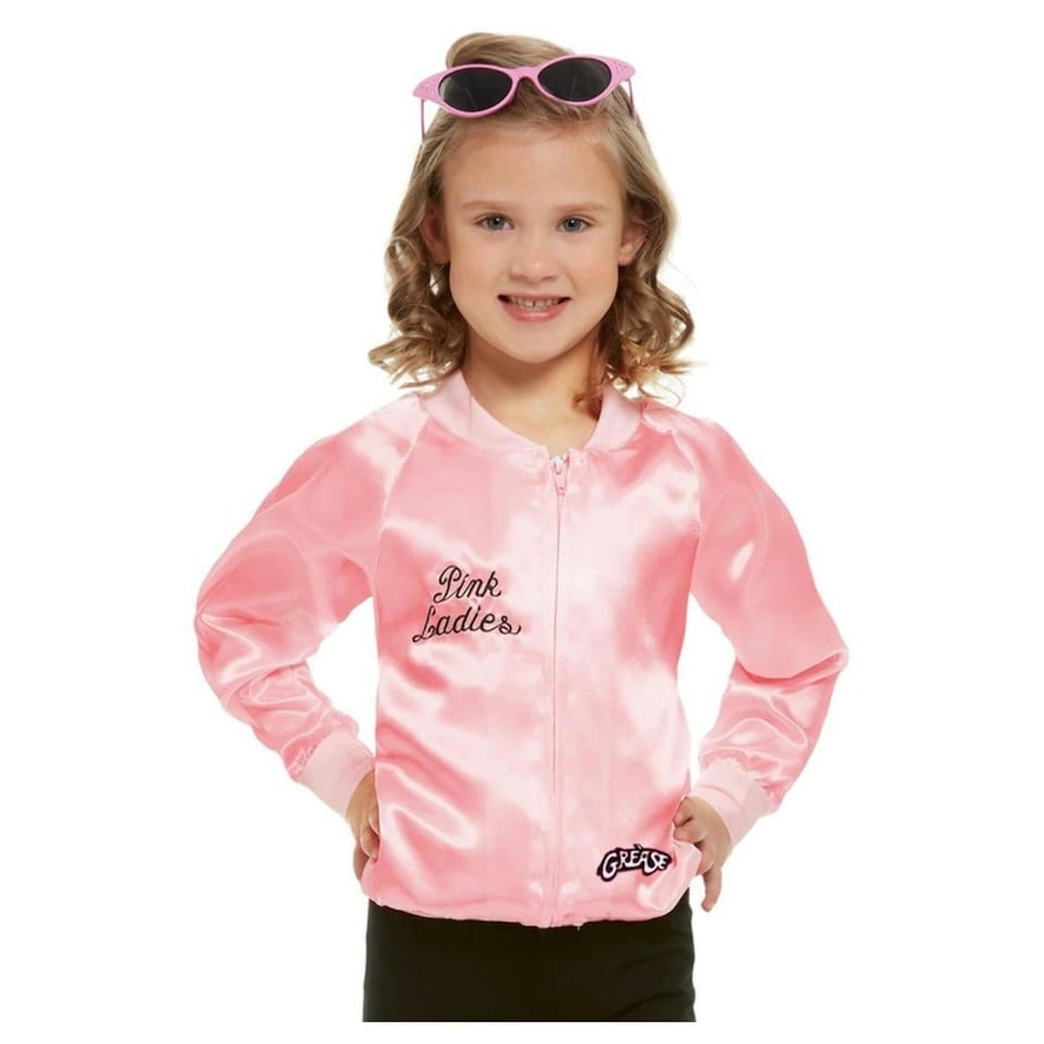 image 1 of Grease Childrens/Kids Pink Ladies Jacket - Pink - 4-6 Years