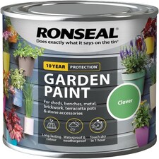 Ronseal Garden Paint 250ml Clover