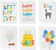 image 1 of Assorted Multipack Pack of 24, 6 Designs Birthday Cards