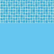Plastica Plain Liner with Tileband for Hampstead Wooden Pool