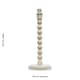 image 6 of Set of 2 Bobbin - Ivory Table Lamp Base