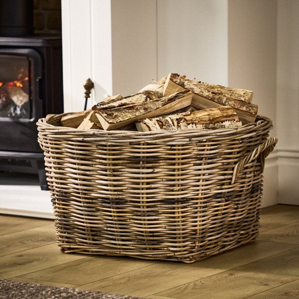 image 1 of Manor House Giant Log Storage Basket N/A