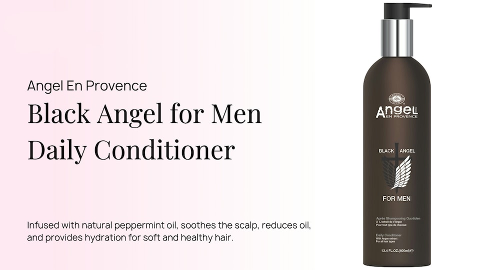 image 1 of Angel En Provence Black Angel For Men Daily Conditoner | Cream