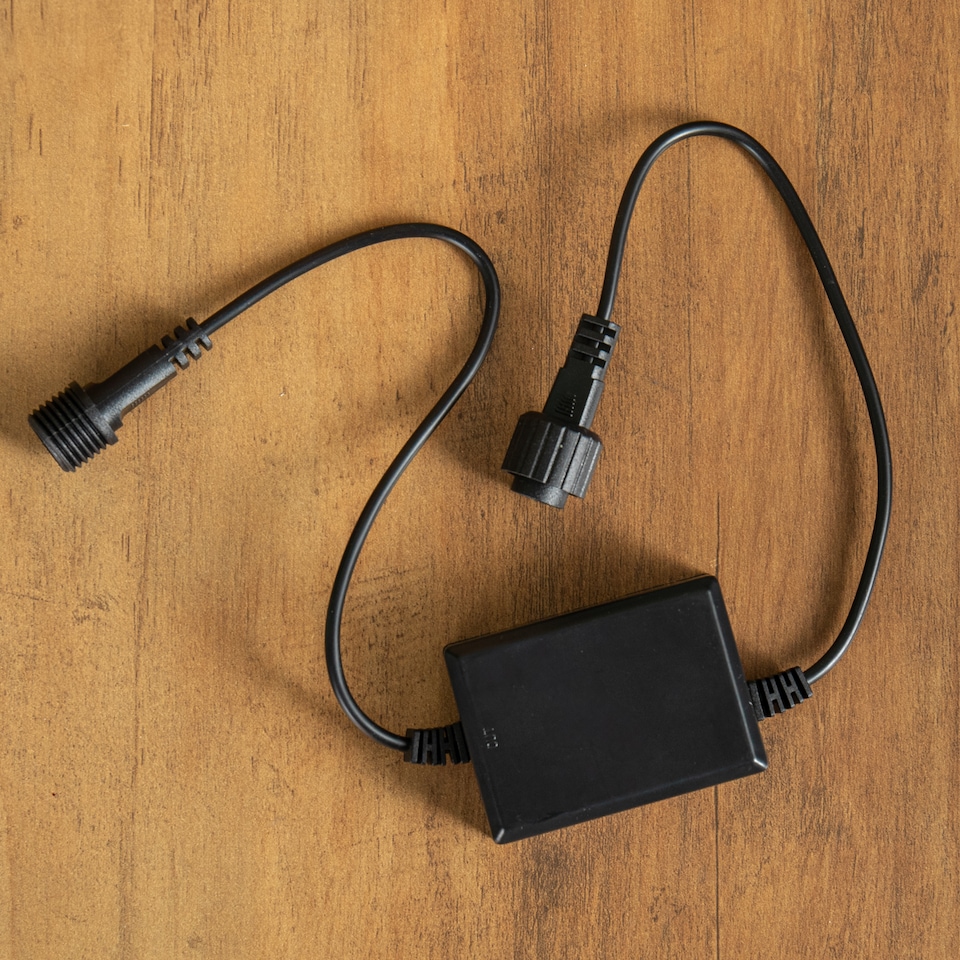 image 1 of Black Inline Connector Box Cable for Remote Control Magic Wand