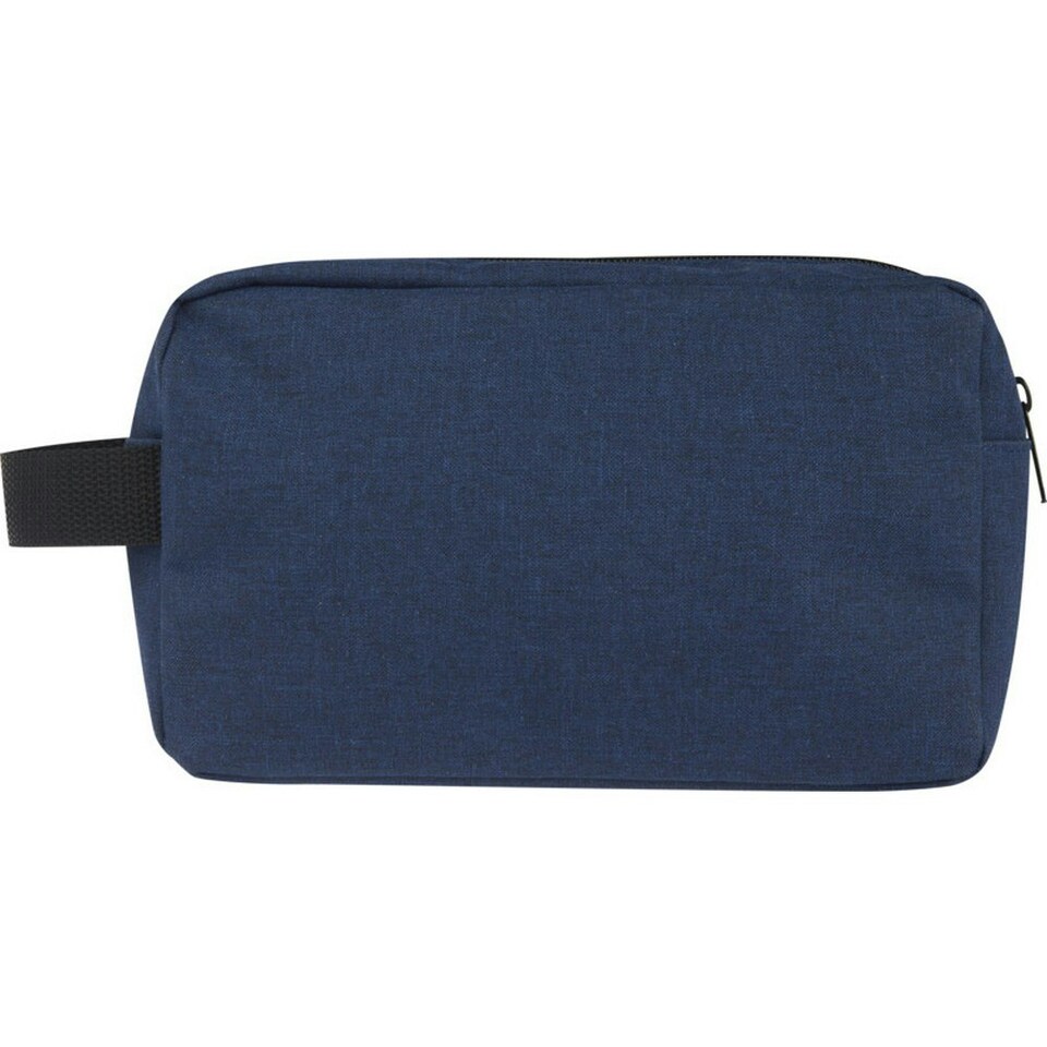 image 1 of Ross Recycled Polyester 1.5L Toiletry Bag - Heather Navy - One Size