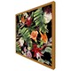 image 4 of Tropical flowers & plant leaves (Picutre Frame) Brown | XL
