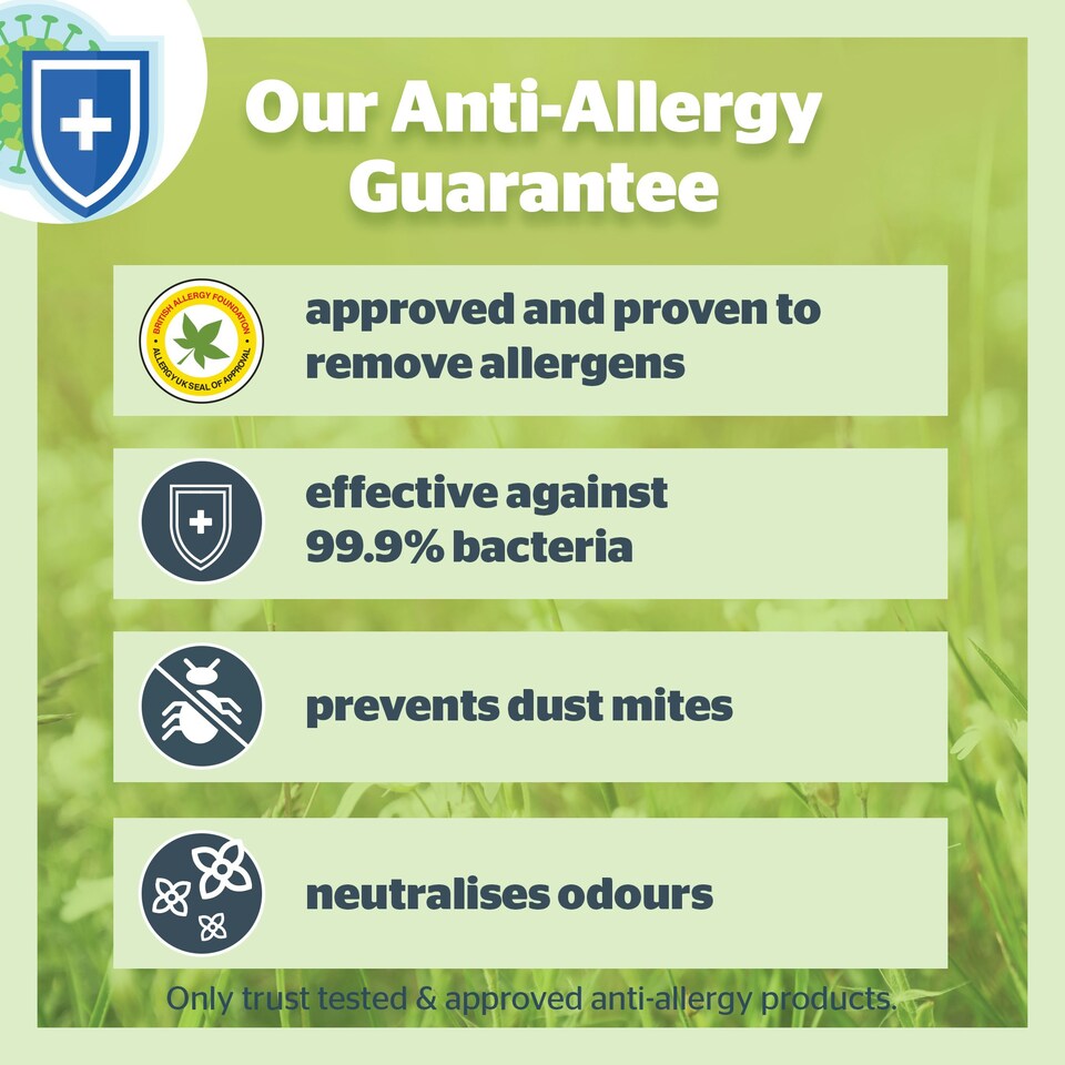 image 1 of Silentnight Anti Allergy Ultimate Mattress Topper 10 cm | White | Super King