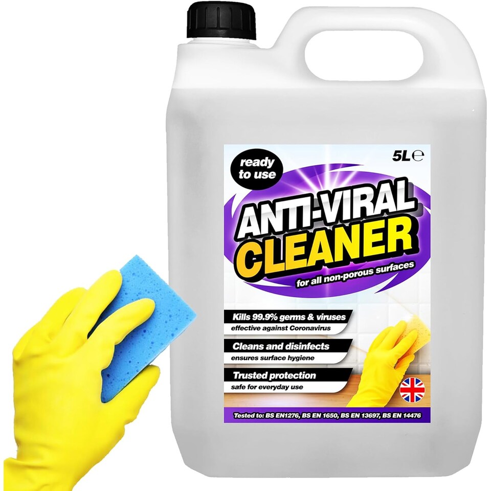 image 1 of 1 x 5L Antiviral Disinfectant Surface Cleaner Ready To Use