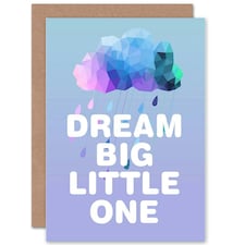 Dream Big Little One Graduation New Job Card
