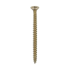 Timco - Classic Multi-Purpose Screws - PZ - Double Countersunk - Yellow (Size 5.0 x 55 - 200 Pieces)