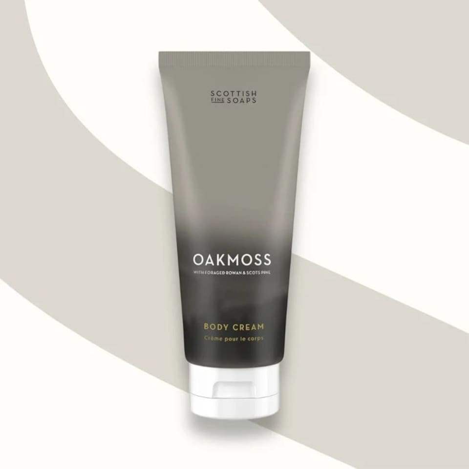 image 1 of Scottish Fine Soaps Company Oakmoss Body Cream 200ml