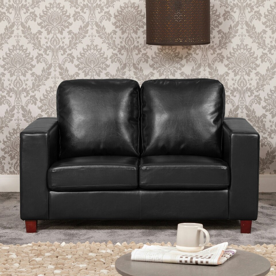 image 1 of Woodleigh 2 Seat Sofa - Black