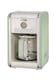 image 1 of Ariete 1342/04 Vintage Retro Filter Coffee Machine, 24 Hour Timer, Green
