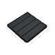 image 2 of Polydeck PVC Interlocking Decking Tiles - Black | Black | Pack of 12