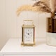 image 2 of Widdop Gifts Gold Carriage Clock with White Dial