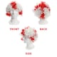 image 5 of Pack Of 2 England Curly Wig, 5ft x 3ft Flag & Inflatable Sword & Shield Red | One Size