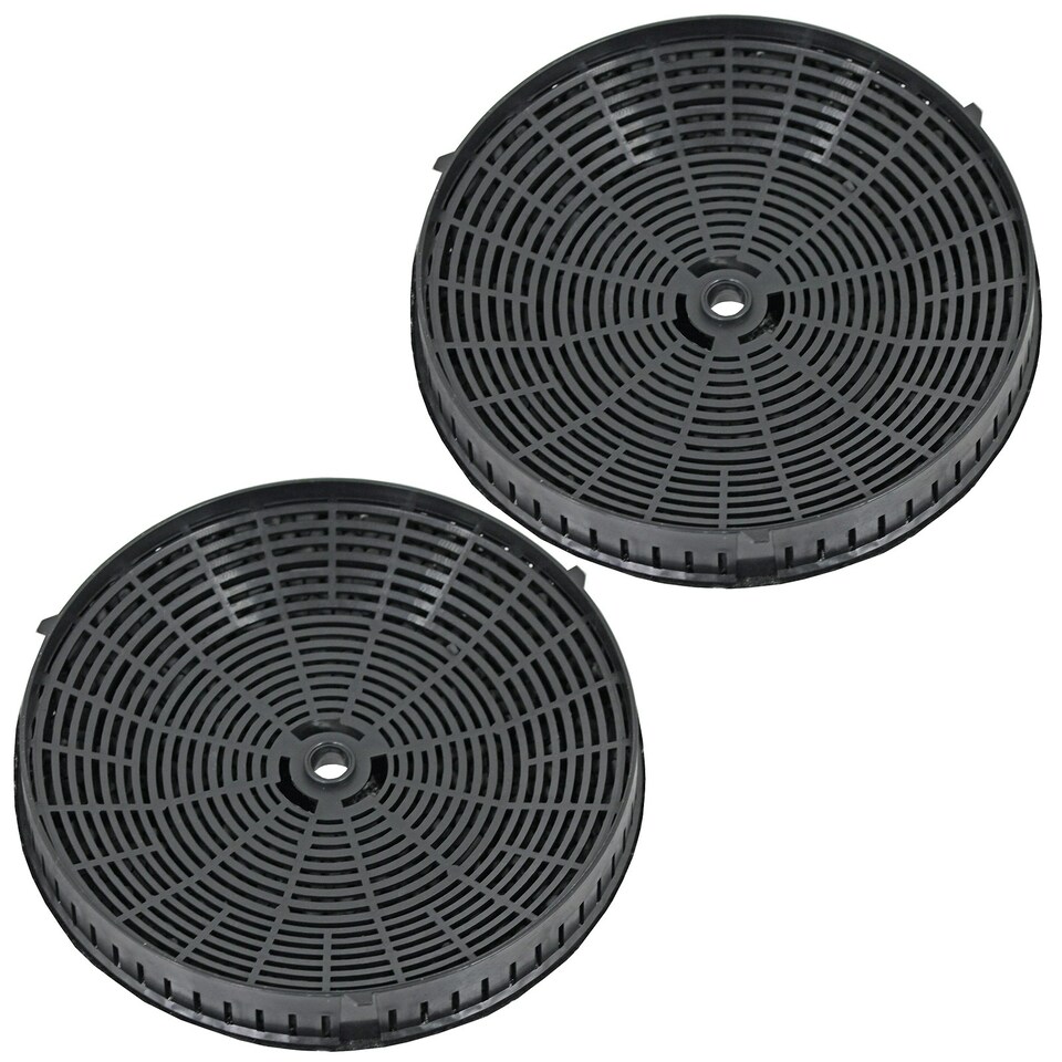 image 1 of SPARES2GO SIA2 Type Active Carbon Odour & Grease Filter compatible with SIA Cooker Hood Vent Extractor (Pack of 2)