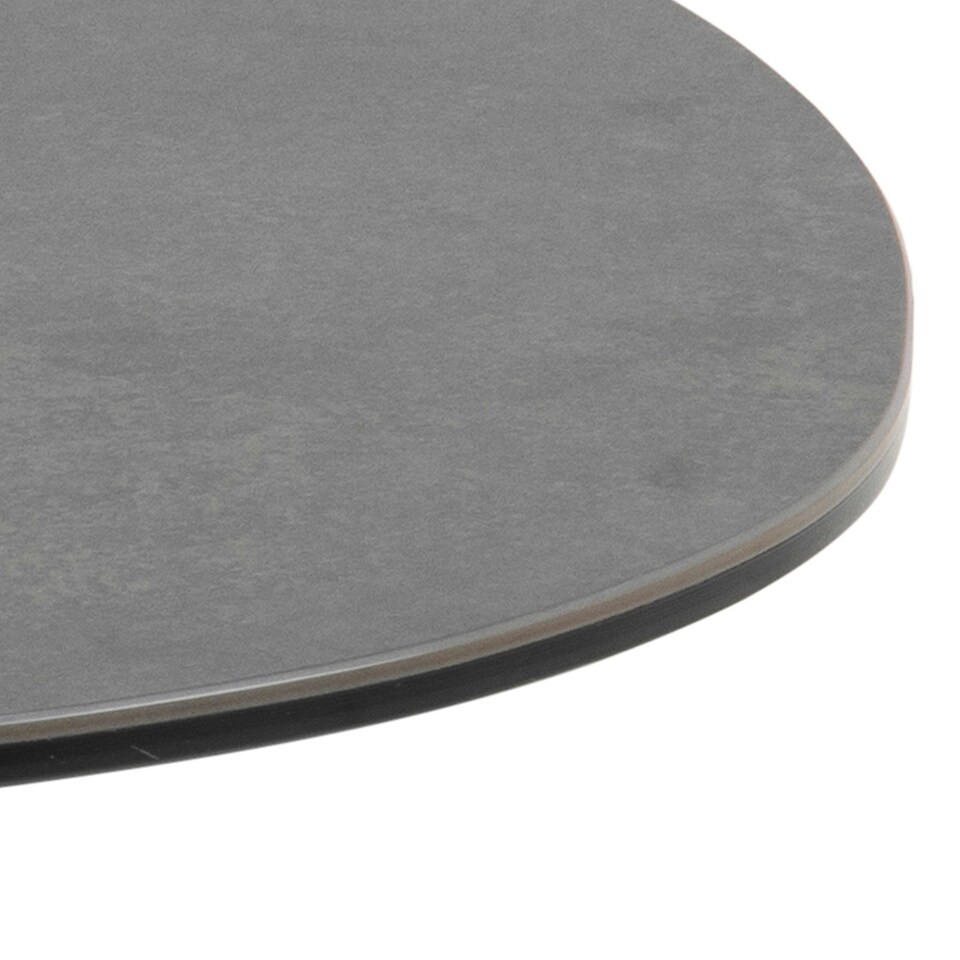 image 1 of Barnsley Black ceramic Coffee Table 100x95x41 cm