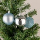image 3 of Baubles Light Blue 5cm, 18pcs Set