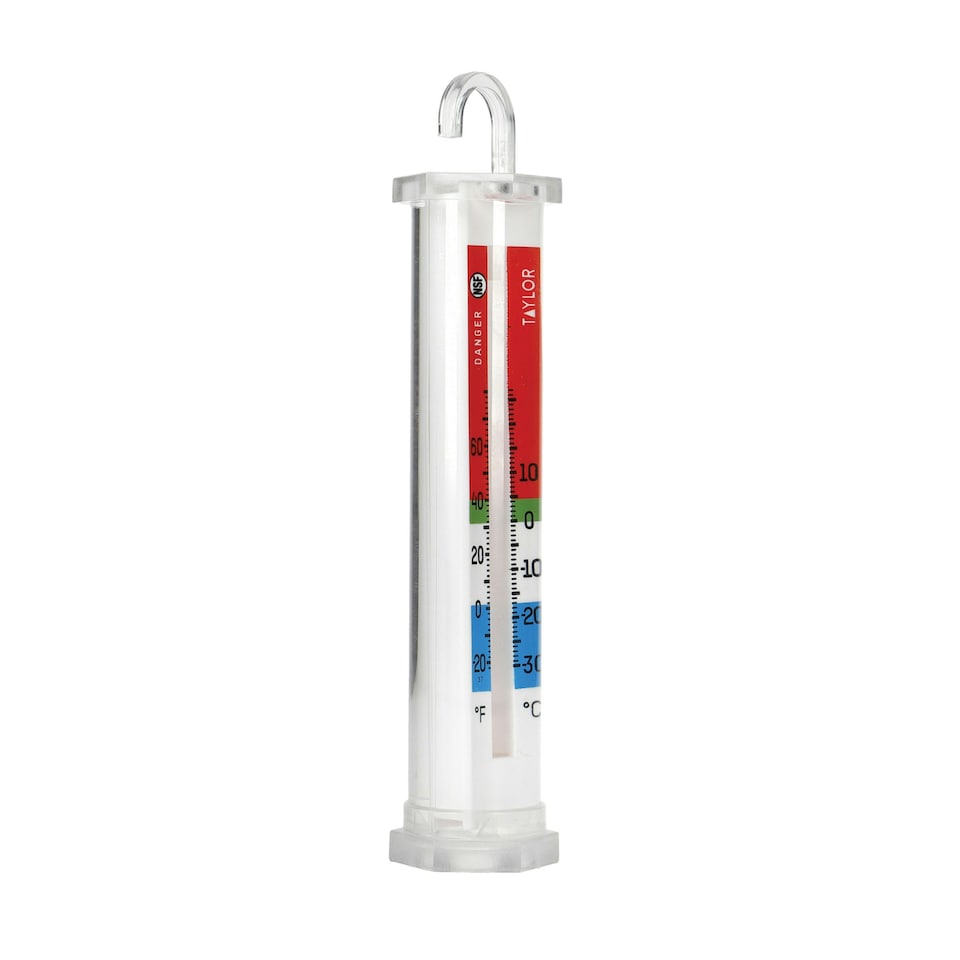image 1 of Taylor Fridge Freezer Thermometer Clear Glycol