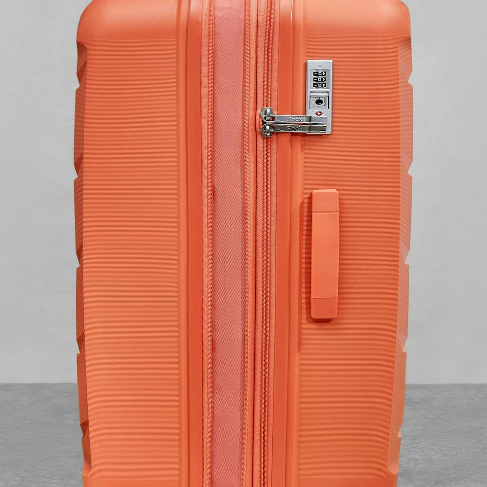 image 1 of Rock Tulum Cabin Suitcase Peach Echo | Orange | Cabin Bag