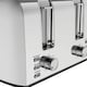 image 4 of Igenix 1500W 4 Slice Toaster Stainless Steel, IGT0409SS