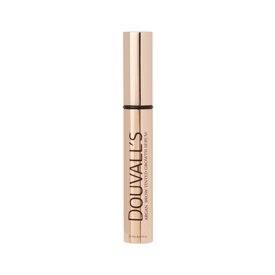 image 1 of Douvalls Argan Brow Tinted Growth Serum 8ml Soft Brown