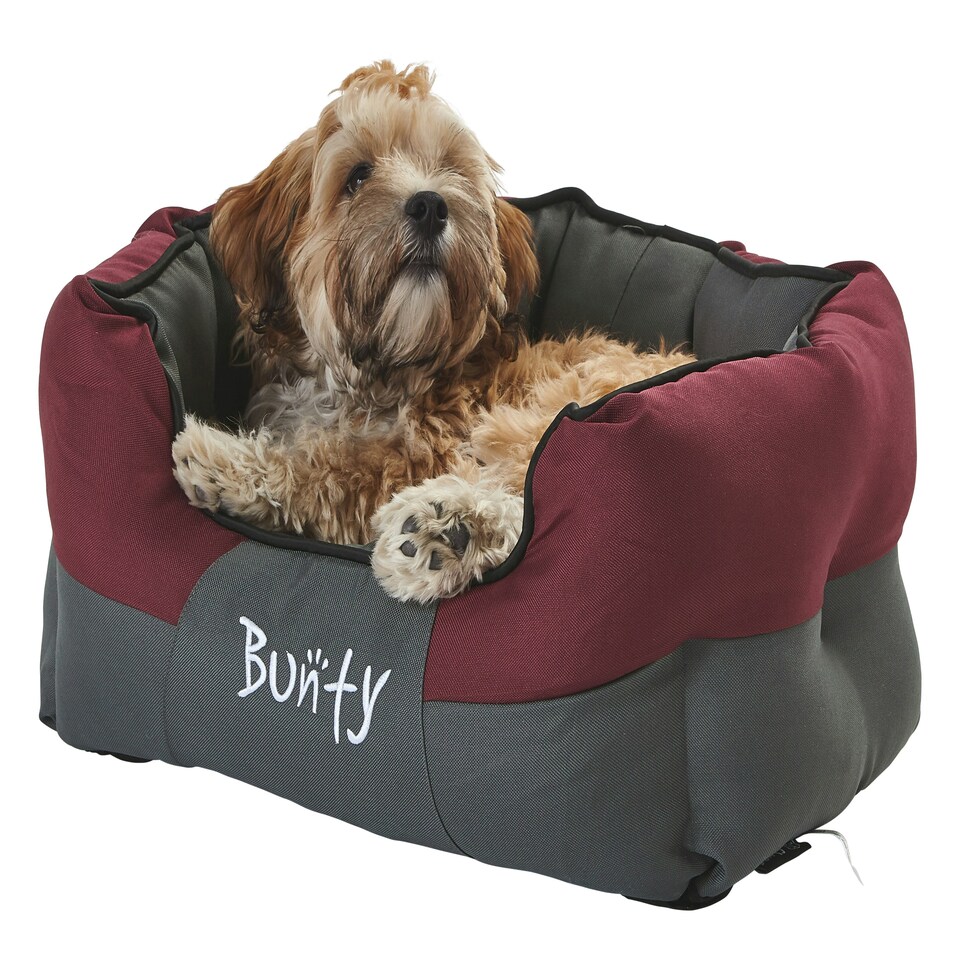 image 1 of Water resistant Dog Bed, water resistant, washable, small to large sizes - Bunty Anchor Purple | S
