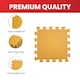 image 4 of Pack of 4 30x30cm Blue Grey Coloured 1cm Thick EVA Foam Mats