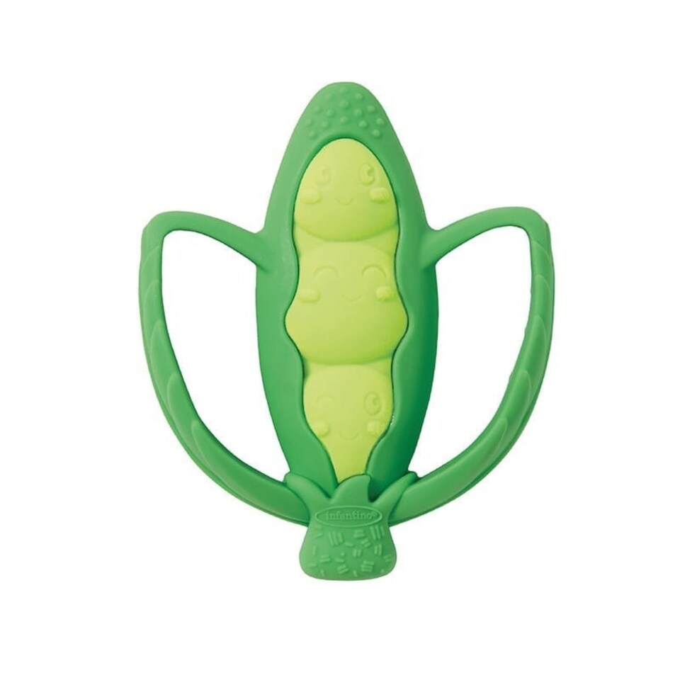 image 1 of Infantino Teether Lil Nibbler Peas in a Pod