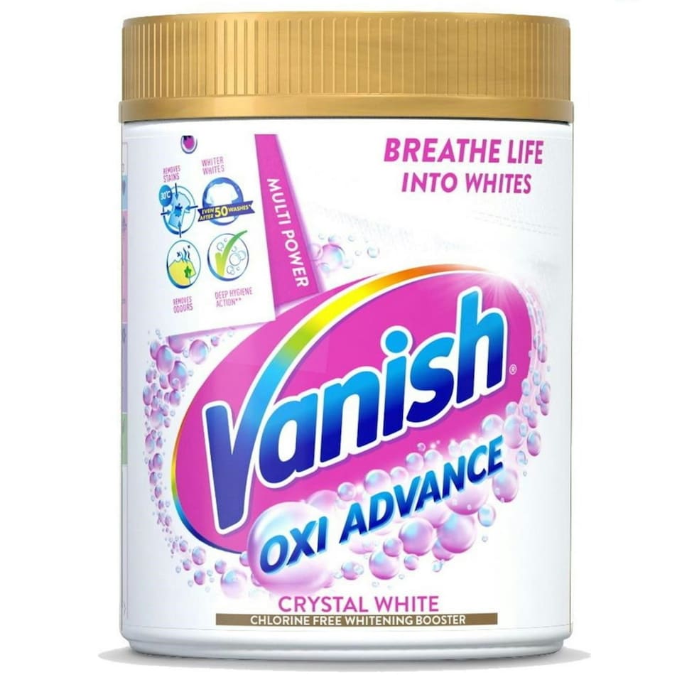 image 1 of Vanish Gold Powder Fabric Stain Remover & PowerGel Pre-Wash Gel Bundle