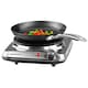 image 1 of Daewoo Single Hot Plate Countertop Electric Cooking Hob Portable Cooker 1500W