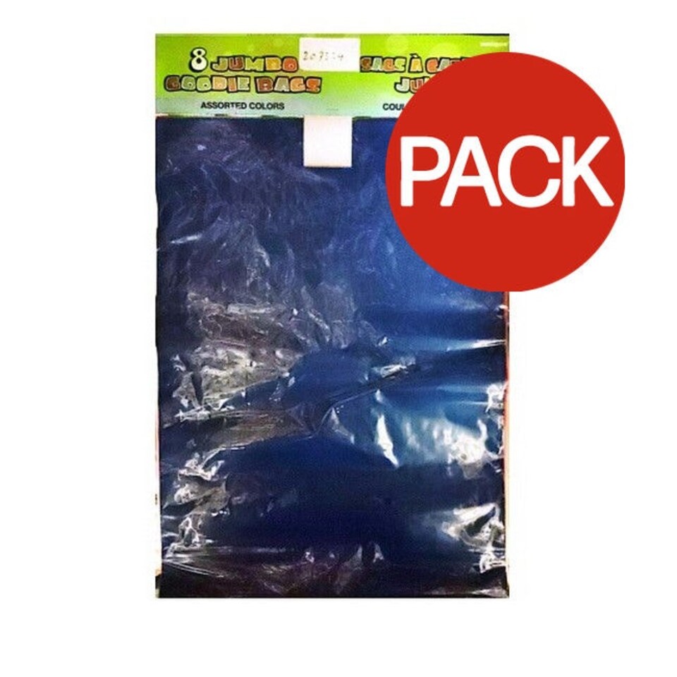 Unique Party Jumbo Gift Bag (Pack of 8) - Multicoloured - One Size