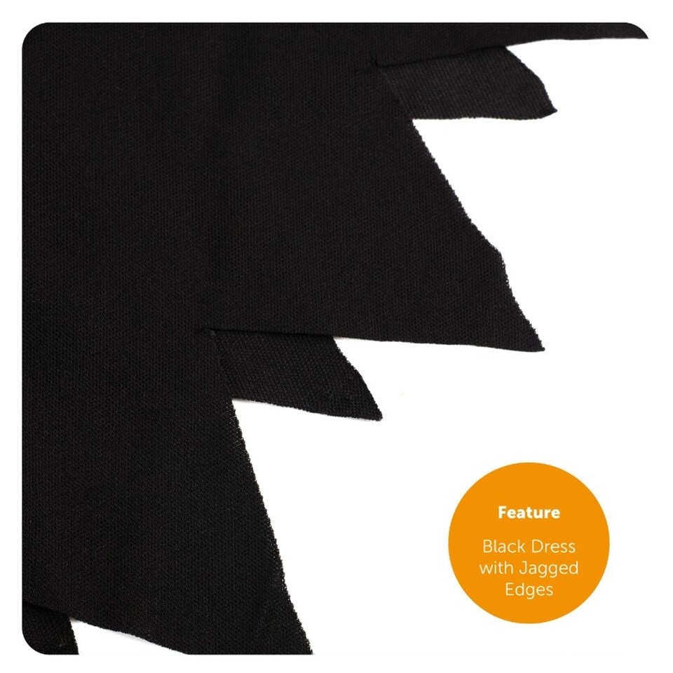 image 1 of Spider Witch Costume | Black | 2XL
