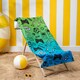 image 1 of OHS Gaming Ombre Soft Absorbent Quick Drying Travel Holiday Summer Beach Bath Towel Green